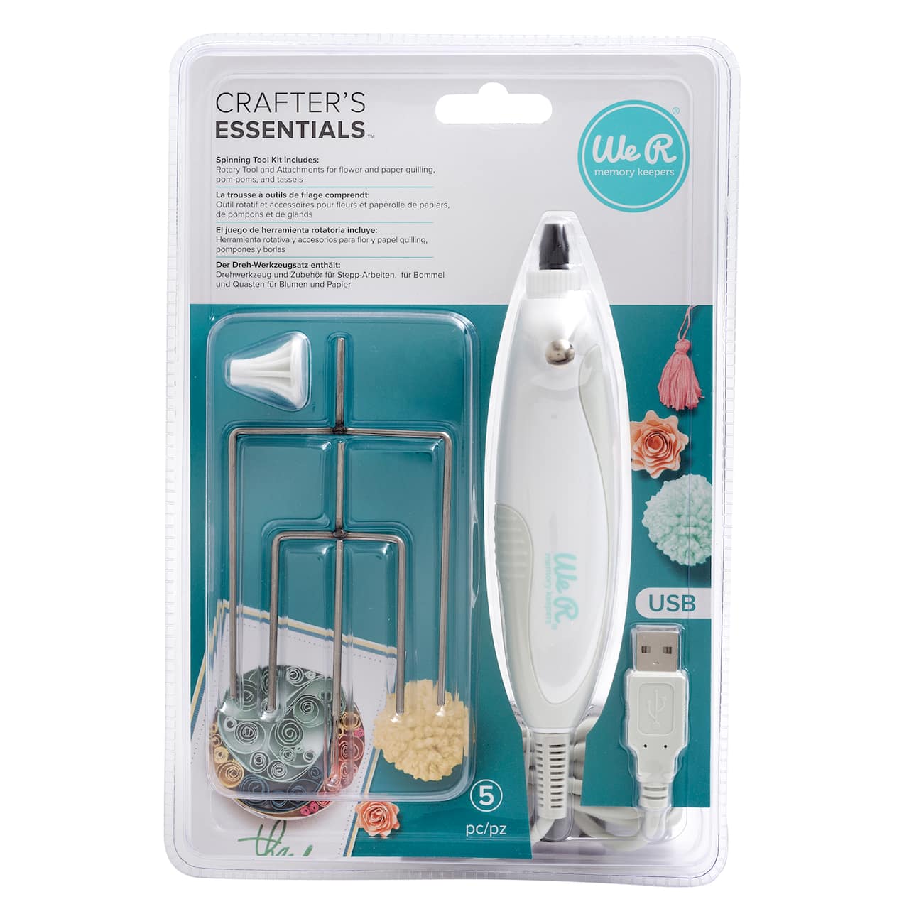 We R Memory Keepers&#xAE; Crafter&#x27;s Essentials&#x2122; Spinning Tool Kit